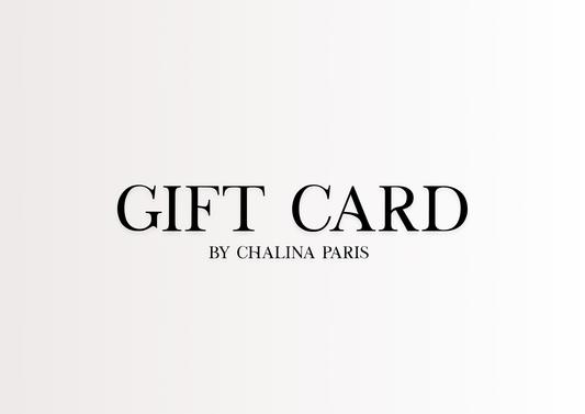 Carte-cadeau Chalina Paris