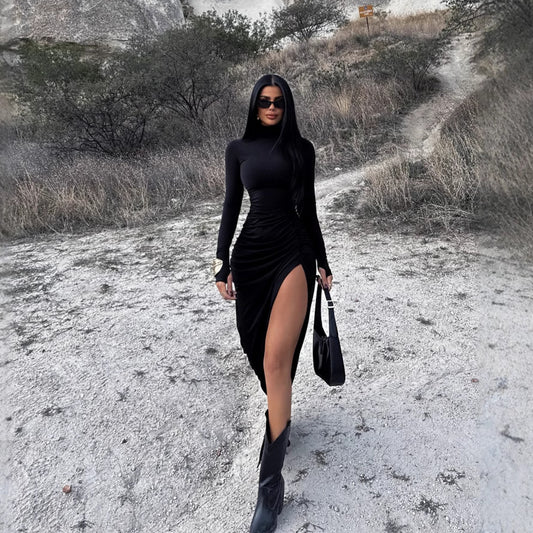 Robe · Séléna · Noir