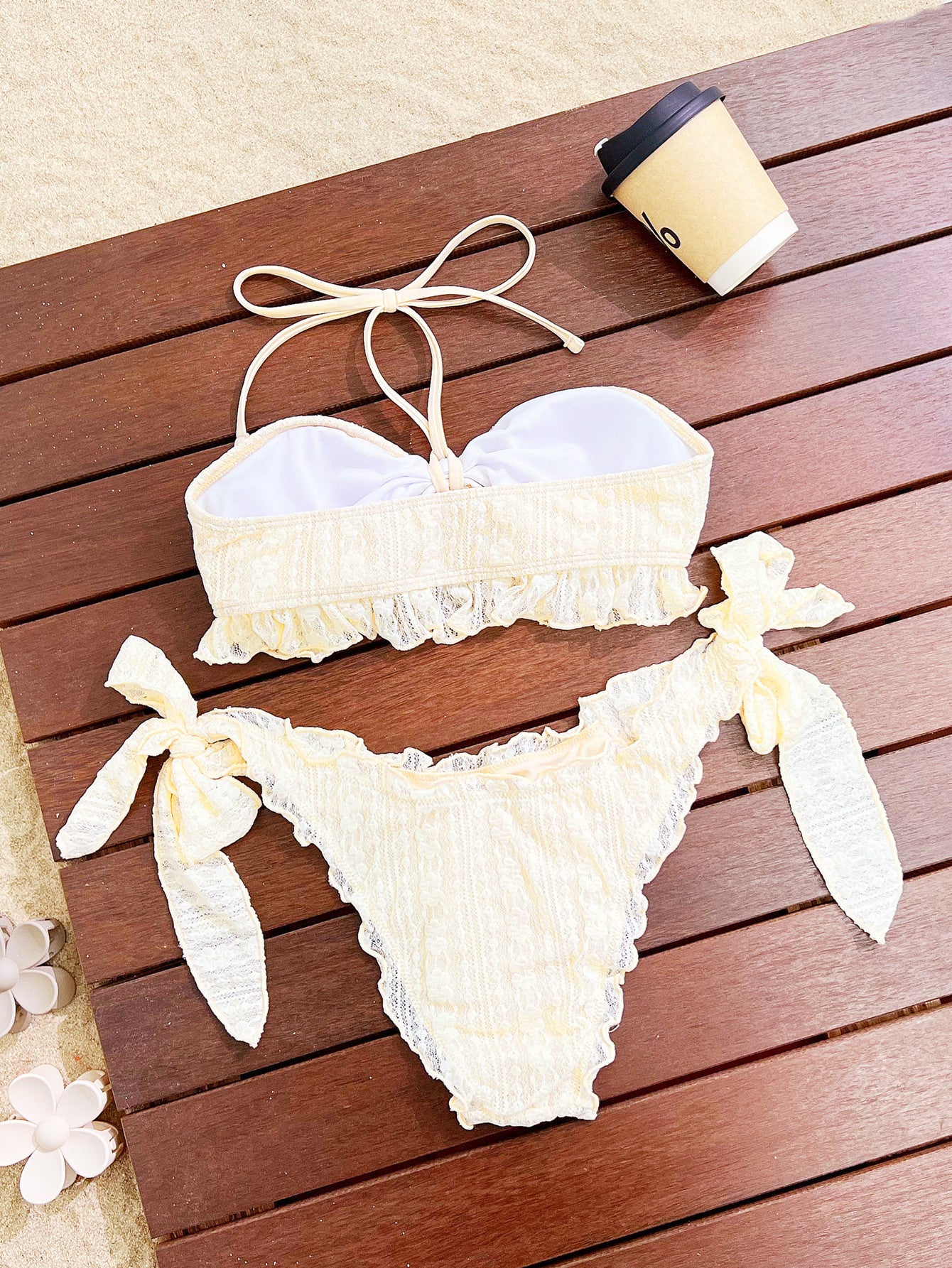 Bikini · Aqua · Ivoire