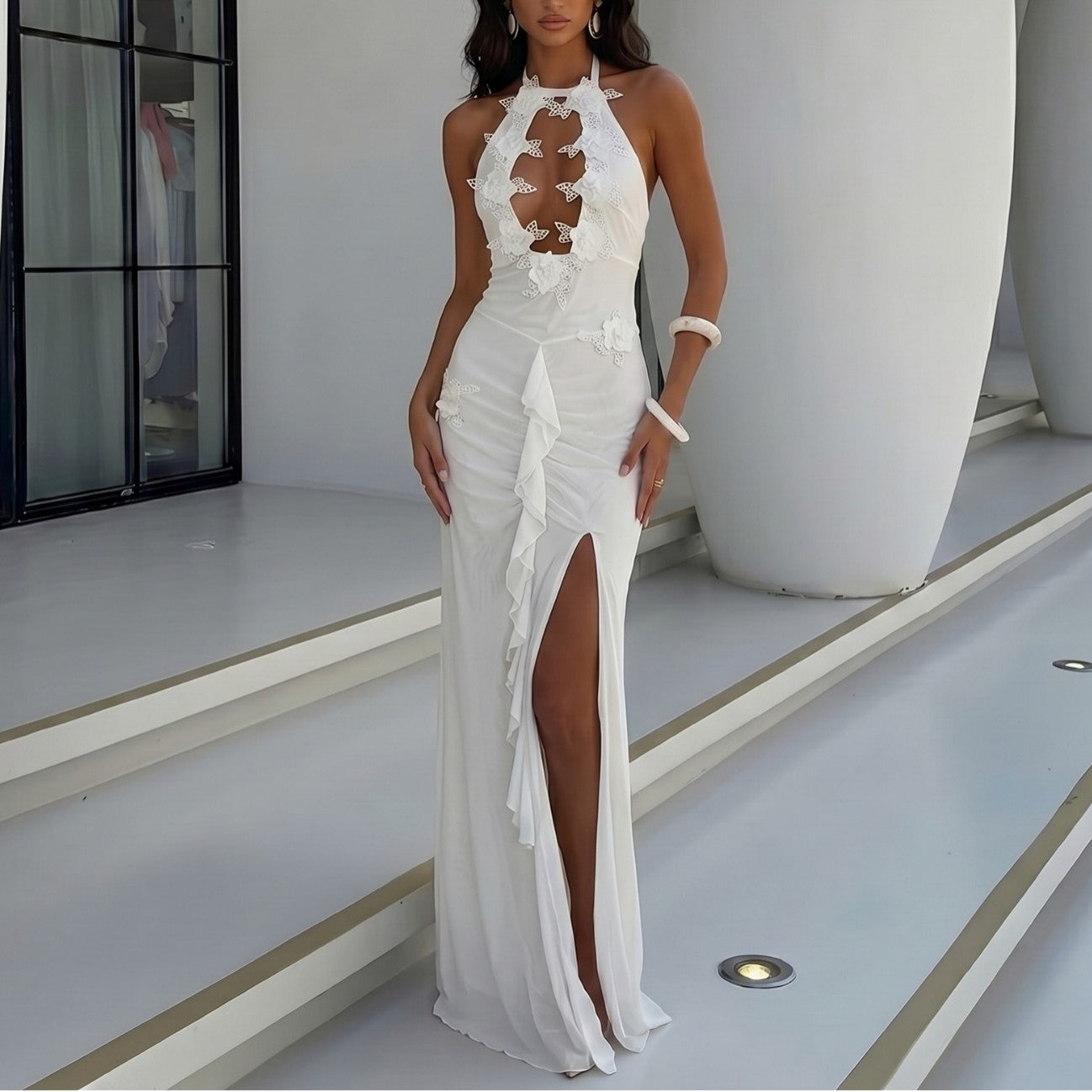 Robe · Playa · Blanc