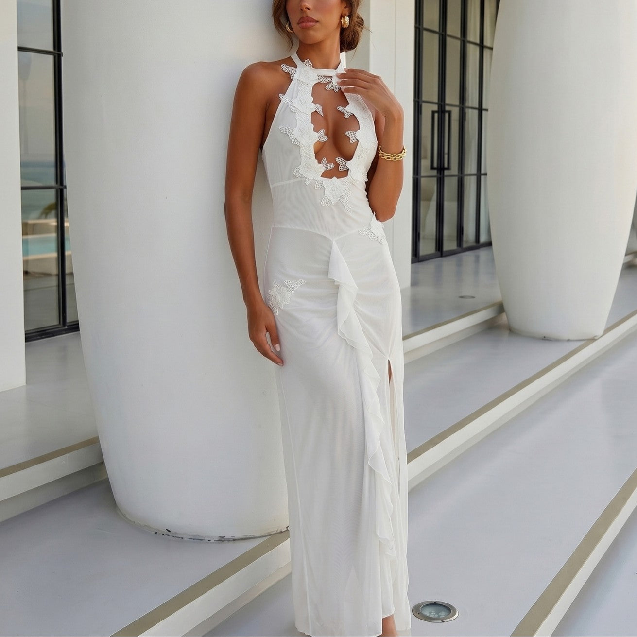 Robe · Playa · Blanc